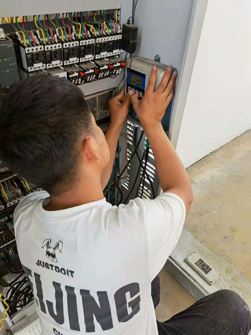 汙水流量計售後現場1