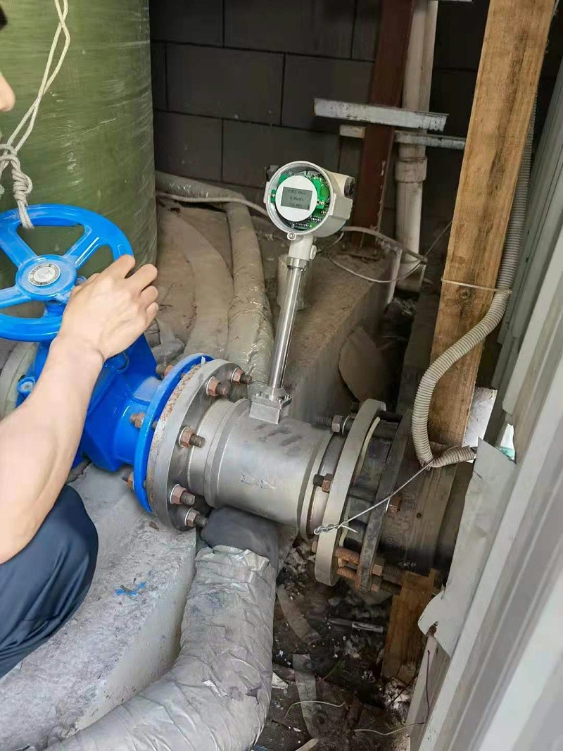 汙水流（liú）量計售後現場2