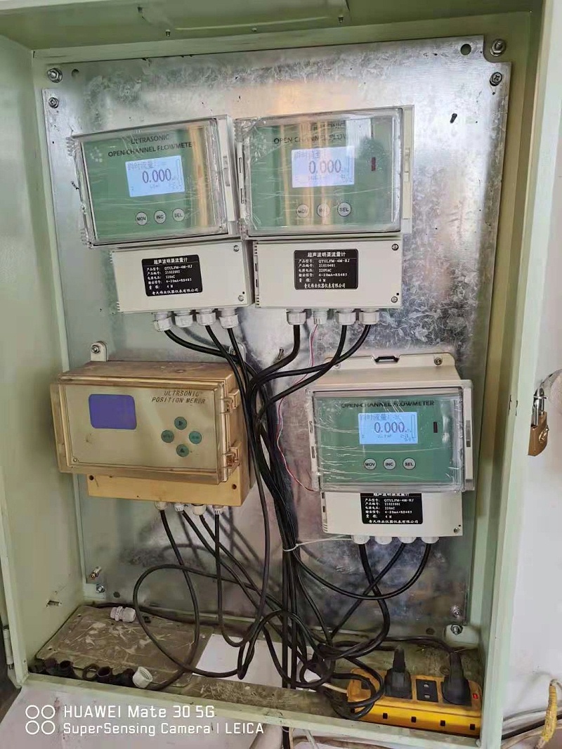 超聲波明渠流量計現場調試