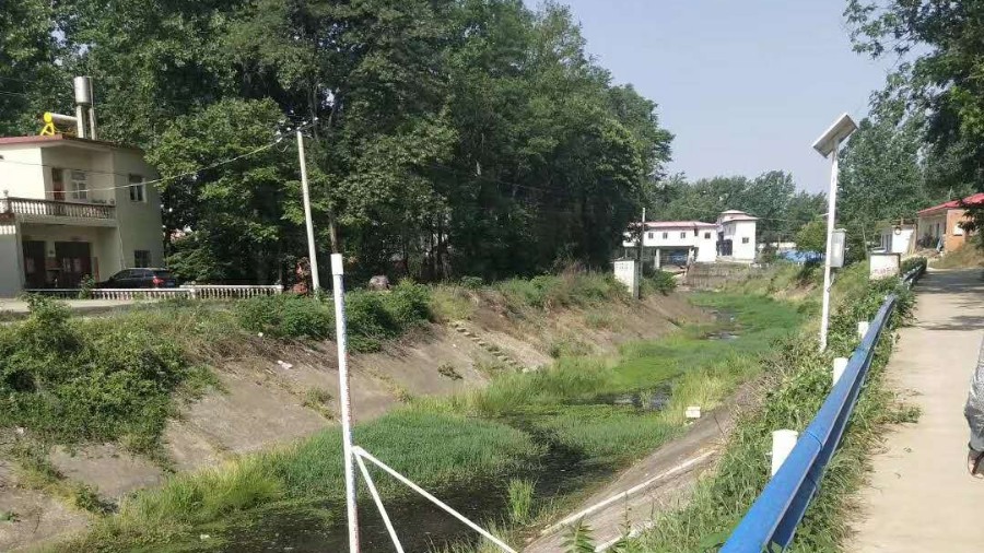 太陽能供電電磁流量計現場案例（lì）